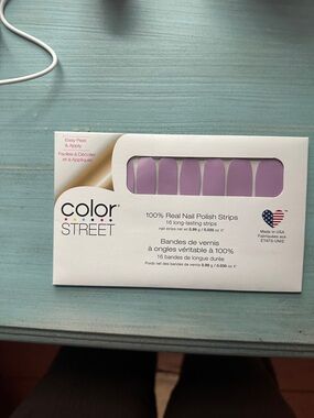 Color Street Fashion Prague-er Soft Lilac Nail Polish Strips - Lavender Purple